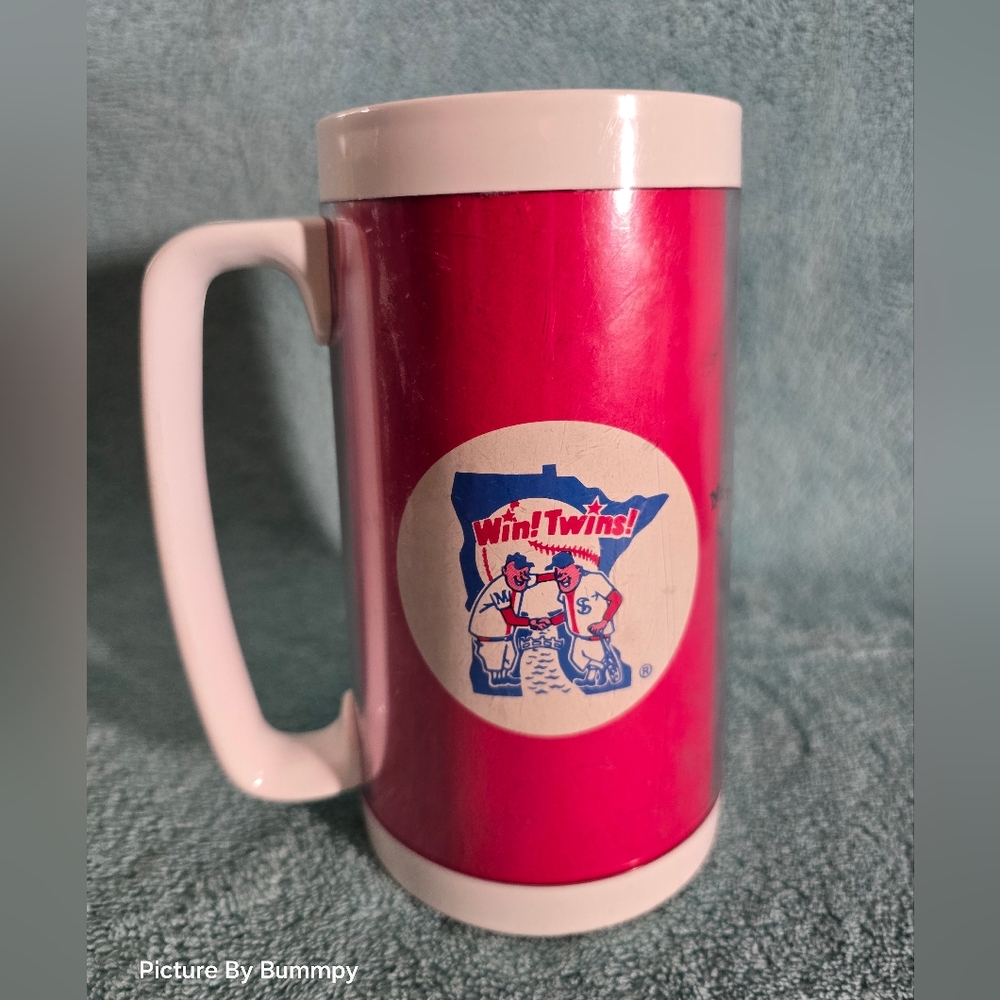 Vintage 1970's Minnesota Twins Baseball Mug/Thermo Mug